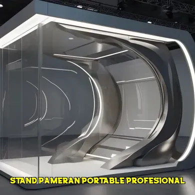 stand pameran portable profesional